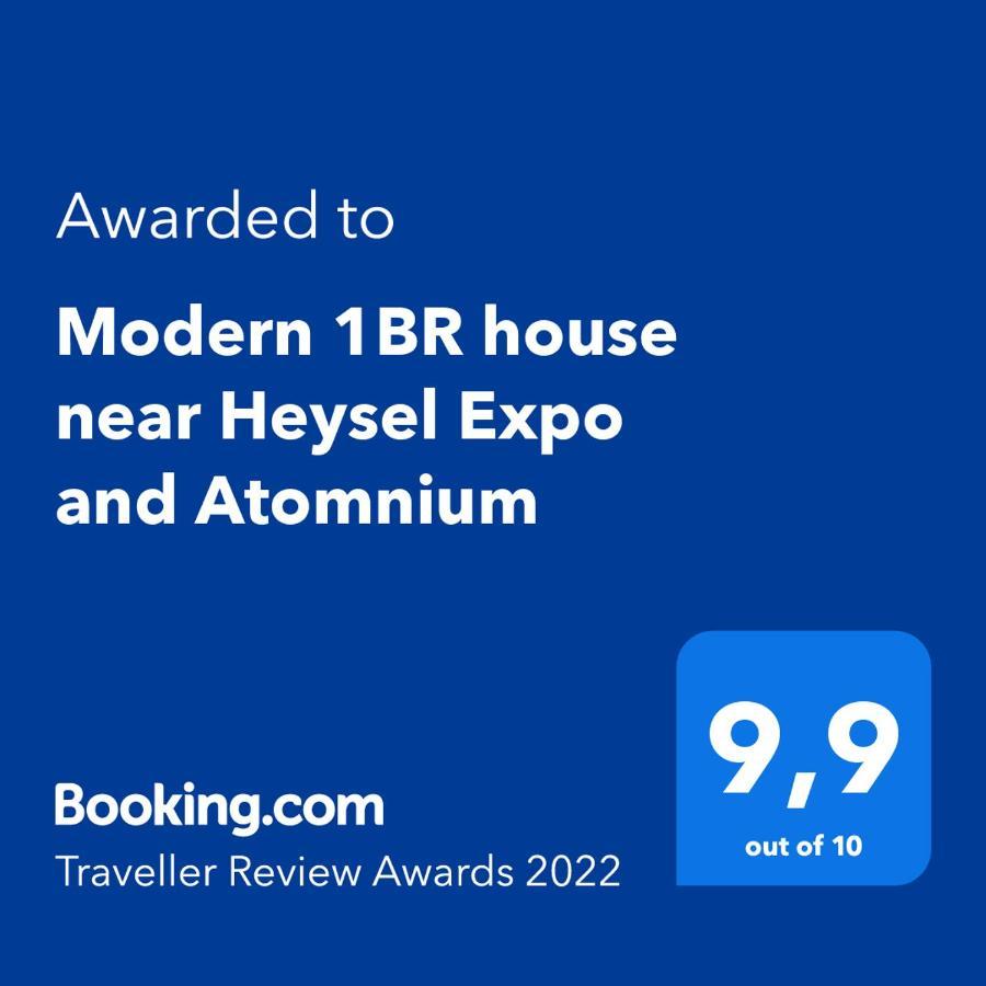 Modern 1Br House Near Heysel, Expo, Palais 12, Atomium, Uzvub Et Stade Roi Baudouin Apartment Wemmel Ngoại thất bức ảnh