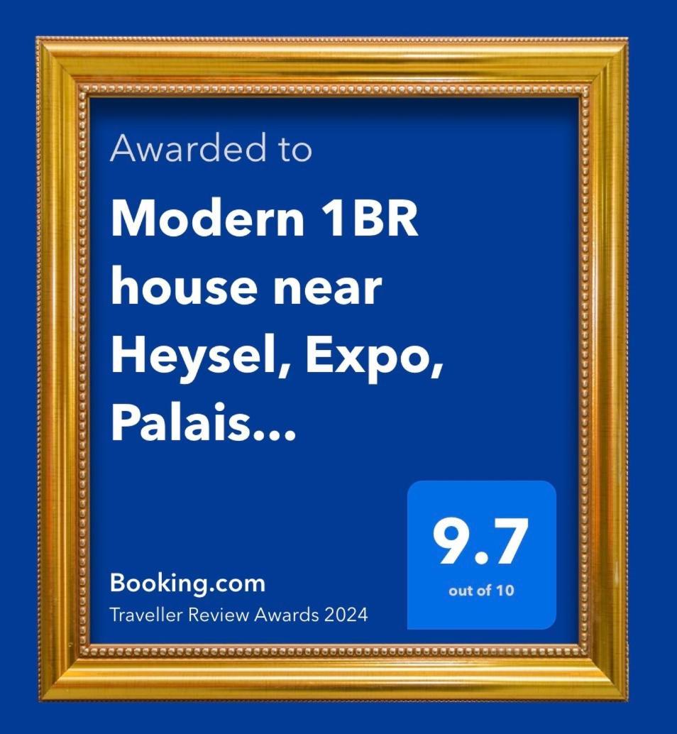 Modern 1Br House Near Heysel, Expo, Palais 12, Atomium, Uzvub Et Stade Roi Baudouin Apartment Wemmel Ngoại thất bức ảnh